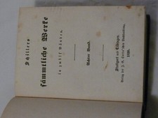 SCHILLER SÄMTLICHE WERKE in