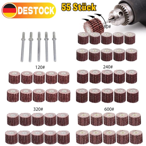 55tlg fächerschleifer k80 600 - fächerschleifer, k80-600