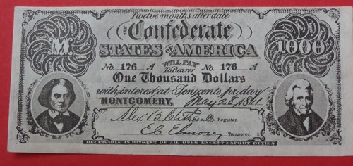 Banknote 1000 dollar - banknote,