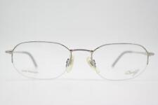Vintage Brille Davidoff 9419 TITANIUM Silber Gold Halbrand Brillengestell