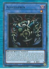 YU GI OH AUFGEGEBEN  LDS1-DE047 COMMON 1.AUFLAGE 