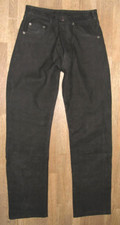 / RABERG / LEDERJEANS Nubuk-