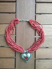 Trachten Schmuck Kette Herz