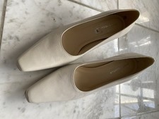 Daniel Hechter Damen Schuhe, Größe 38, Echtleder, Farbe: Creme -wie NEU-
