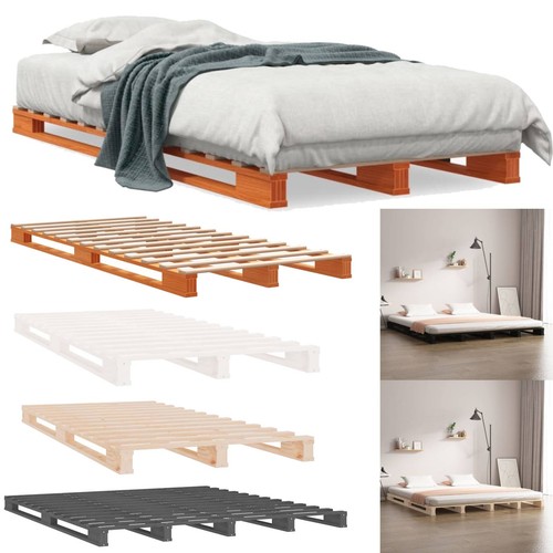 Palettenbett mit lattenrost - mit,