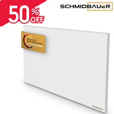 SCHMIDBAUER® Infrarotheizung Hybrid 1000W  Elektro Heizkörper Wandhalterung