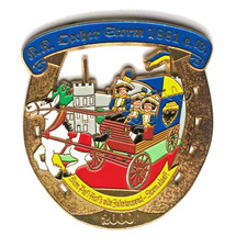 Karnevalorden Aachen KG Oecher Storm Orden 2000 TOP RAR Pferdewagen