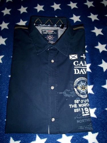 Camp david langarmhemd - david,