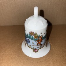 Hutschenreuther Weihnachtsglocke 1981 Im Land der Wälder 7cm Glocke ohne OVP