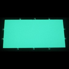 200 x 100mm EL Folie Leuchtfolie Plasmafolie für Tachoscheiben Farbe: *grün*