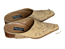 Wildleder Mules Kitten Heels Paul Green Pantoletten beige quiet luxury  6,5