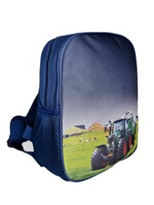 Jungen Kindergarten Kinder Rucksack Traktor Silagewagen Fotodruck Trecker RS03