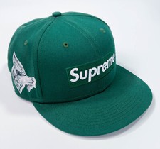New Era X Supreme Money Box Logo Fitted Cap grün Grösse 7 3/4 61,5cm