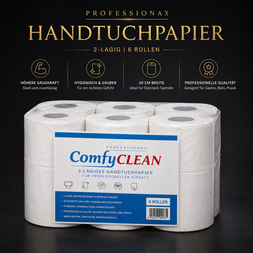 Premium handtuchpapier lagig - handtuchpapier, 2-lagig