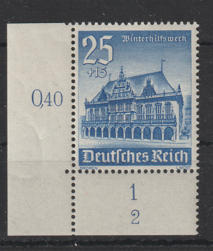 Deutsches reich michel 758 - nr,