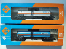 Roco H0 2  Kesselwagen 4354B & C, VTG SNIA & "WACKER" DB, neuwertig  in OVP