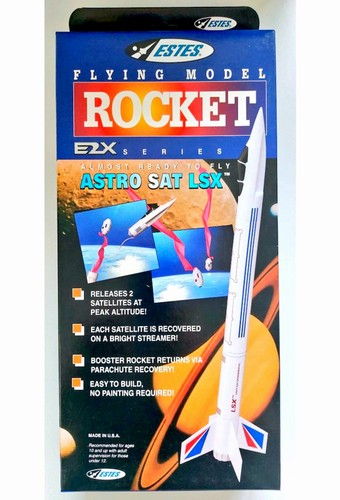 Fliegende modellrakete astro - modellrakete,