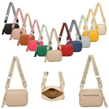 Umhängetasche Crossbody Bag Damen Handtasche Set Damentasche Schultertasche S-