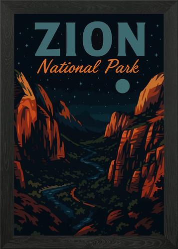 Zion nationalpark landschaft - nationalpark,