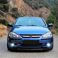 Front Stoßstange Lippe Splitter 2 Stück - Für Opel Corsa C 2000-2006 - Flexib...