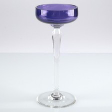 1 Likörglas Likörschale lila