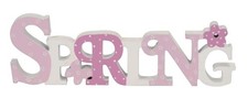 dekorativer Schriftzug Spring