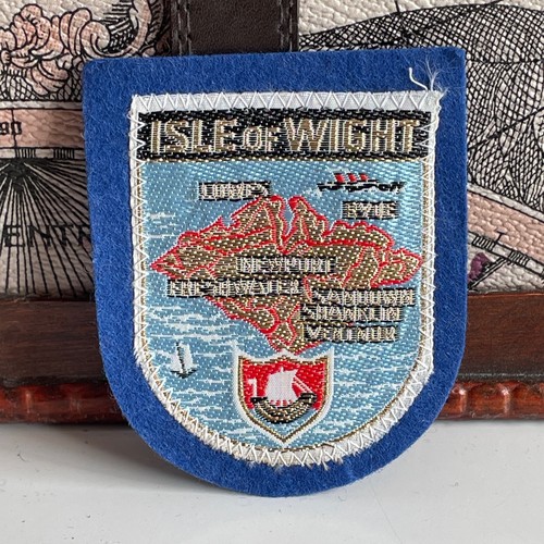 Vintage patch isle - isle, wight