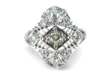 Damen Ring Diamanten Top