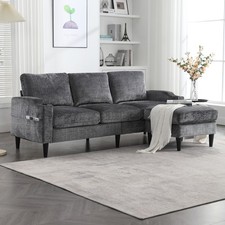 L-Form Gepolstertes Sofa 4