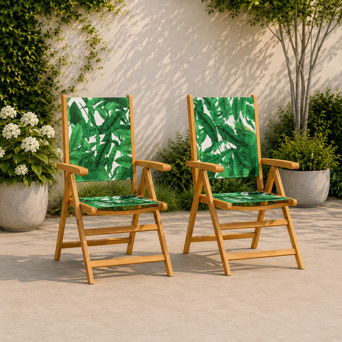 2er set gartenstühle - 2er,