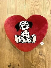 Nici Plüsch 34969 Herz-Kissen Hund Love / neu / Dalmatiner 38 cm