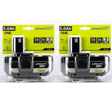 2X 18V 5Ah Original Akku für