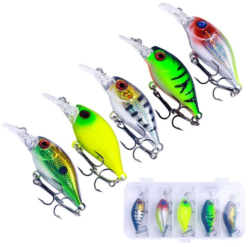 Crankbait wobbler set - 5, tlg