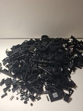 Lego Konvolut schwarz ca. 1.1 Kg Steine, Platten, Sonterteile, Legotechnikteile