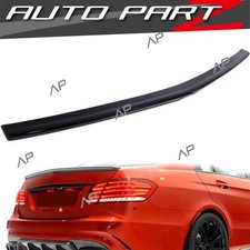 Heckspoiler Schwarz Spoiler Spoilerlippe für Mercedes W212  Limo E200 E220 E63