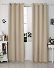 WOLTU Vorhang Gardine BLICKDICHT Verdunkelung mit Öse Kräuselband Thermogardine