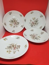 4 Winterling DAWN ROSE Suppenschalen, 220 mm Durchmesser. Schwarzenbach Bayern