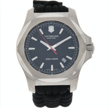 Victorinox Swiss Army Watch I.N.O.X. Paracord Uhr 241726 - Schwarz 
