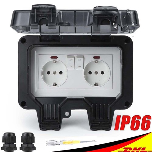Ip66 wandsteckdose outdoor - wandsteckdose,
