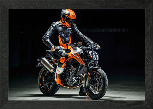 Ktm motorrad mit fahrer - ktm,