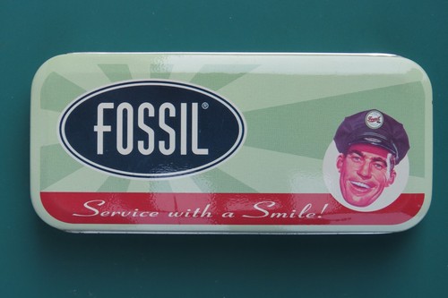 Blechdose rarität fossil - blechdose,