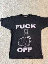 FUCK OFF -  Verpiss dich  - T-Shirt - Gr. S . schwarz . Shirt