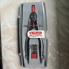 Herlitz Schnellverstellzirkel my.pen 11122322 schwarz/grau