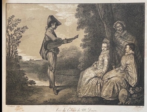 Vivant denon lithographie - vivant,