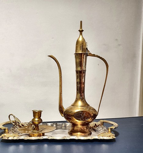 Orientalische messingkanne - orientalische,