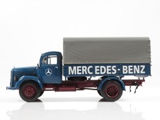 1:43 Minichamps Mercedes Benz L 3500 Service LKW Pritsche Plane 
