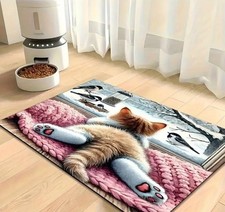 Futtermatte-Napfunterlage für Katzen saugfähig, rutschfest & leicht zu reinigen