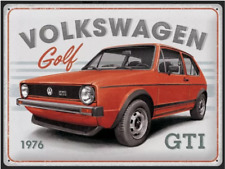 VW Golf 1 GTI 1976 Nostalgic-Art Retro Blechschild  30 x 40 cm Schild Z 093138