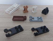 LEGO DUPLO HALTERUNG SEILWINDE SCHARNIER FÜR LEITER BAUSTELLE EISENBAHN NEU