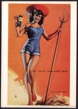 Moderne GLAMOUR Postkarte